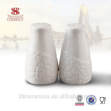 Especiarias de cerâmica saleiro, quente nova porcelana Sal e pimenta Shakers